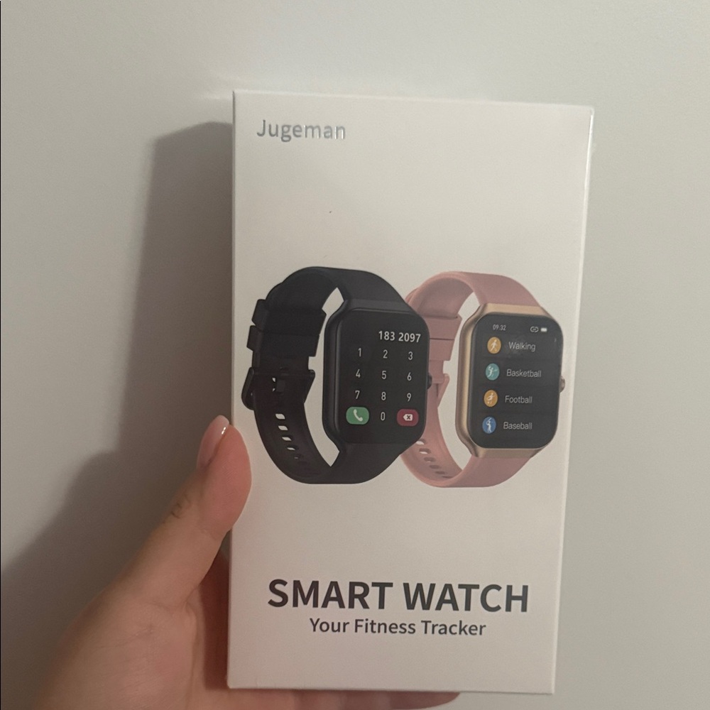 Fitness Smartwatch - Black and Pink